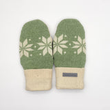 Recycled Wool Sweater Mittens - medium