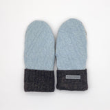 Recycled Wool Sweater Mittens -  small