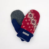 Recycled Wool Sweater Mittens - medium