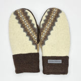 Recycled Wool Sweater Mittens -  small