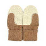 Recycled Wool Sweater Mittens - medium