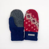 Recycled Wool Sweater Mittens - medium
