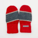 Recycled Wool Sweater Mittens - medium