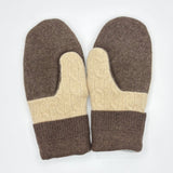 Recycled Wool Sweater Mittens -  small