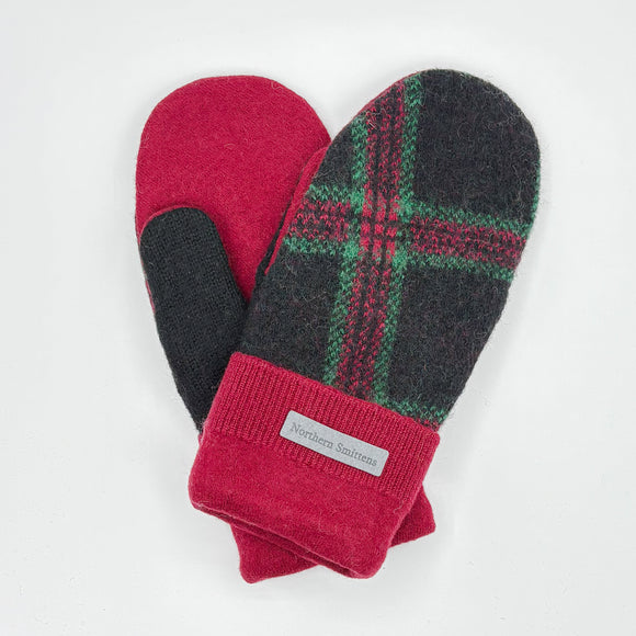 Recycled Wool Sweater Mittens -  small