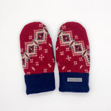 Recycled Wool Sweater Mittens - medium