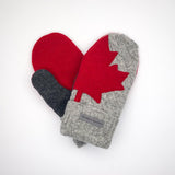 Recycled Wool Sweater Mittens -  Medium - Canada Mittens