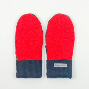 Recycled Wool Sweater Mittens -  small