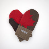 Recycled Wool Sweater Mittens -  Medium - Canada Mittens