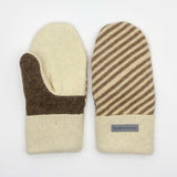 Recycled Wool Sweater Mittens - medium