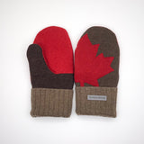 Recycled Wool Sweater Mittens -  Medium - Canada Mittens