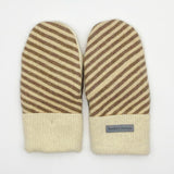 Recycled Wool Sweater Mittens - medium