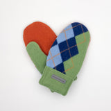 Recycled Wool Sweater Mittens - medium