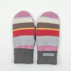 Recycled Wool Sweater Mittens - medium
