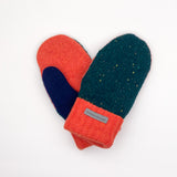 Recycled Wool Sweater Mittens - medium
