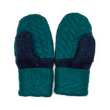 Recycled Wool Sweater Mittens - medium