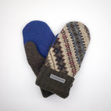 Recycled Wool Sweater Mittens - large