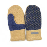 Recycled Wool Sweater Mittens - medium