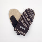 Recycled Wool Sweater Mittens - medium
