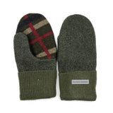 Recycled Wool Sweater Mittens - medium