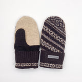 Recycled Wool Sweater Mittens - medium
