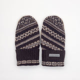Recycled Wool Sweater Mittens - medium