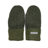 Recycled Wool Sweater Mittens - medium