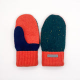 Recycled Wool Sweater Mittens - medium