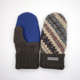 Recycled Wool Sweater Mittens - large