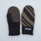 Recycled Wool Sweater Mittens - medium