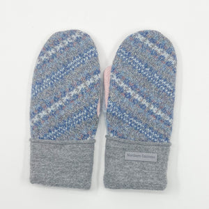 Recycled Wool Sweater Mittens -  small