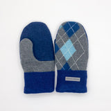 Recycled Wool Sweater Mittens - medium