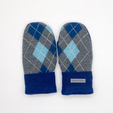 Recycled Wool Sweater Mittens - medium