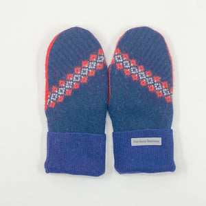 Recycled Wool Sweater Mittens -  small