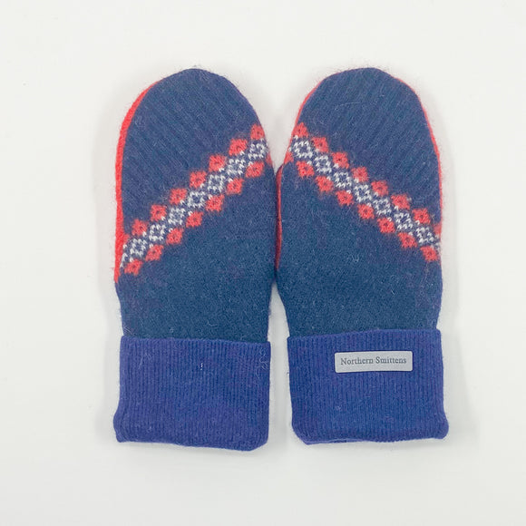 Recycled Wool Sweater Mittens -  small