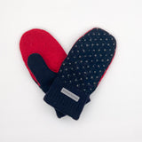 Recycled Wool Sweater Mittens - medium