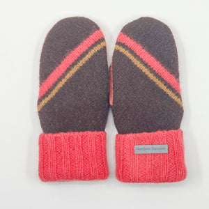 Recycled Wool Sweater Mittens -  small