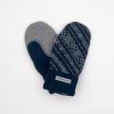 Recycled Wool Sweater Mittens - medium