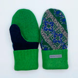 Recycled Wool Sweater Mittens - medium