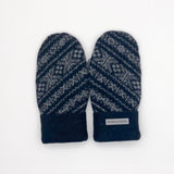 Recycled Wool Sweater Mittens - medium