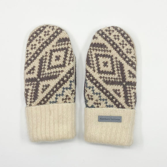 Recycled Wool Sweater Mittens -  small