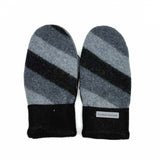 Recycled Wool Sweater Mittens - medium