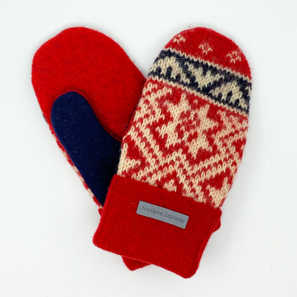 Copy of Recycled Wool Sweater Mittens - medium
