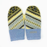 Recycled Wool Sweater Mittens - medium