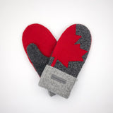 Recycled Wool Sweater Mittens -  small - Canada Mittens
