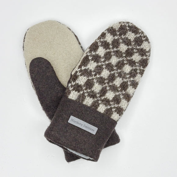 Recycled Wool Sweater Mittens -  small