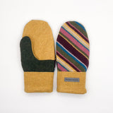 Recycled Wool Sweater Mittens - medium
