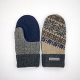 Recycled Wool Sweater Mittens - large