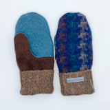 Recycled Wool Sweater Mittens - medium