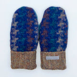 Recycled Wool Sweater Mittens - medium